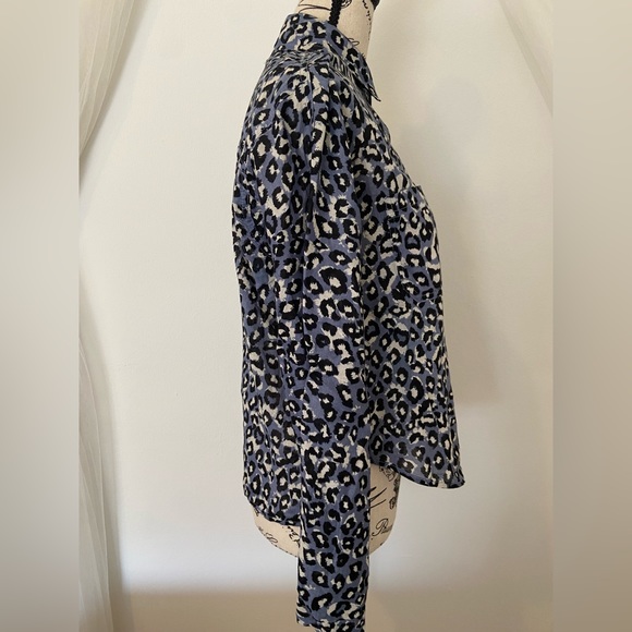BDG Leopard Print Button Down Shirt - Picture 2 of 16
